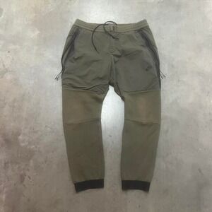 Nike‎ tech fleece men's olive green men's joggers casual sweats xl